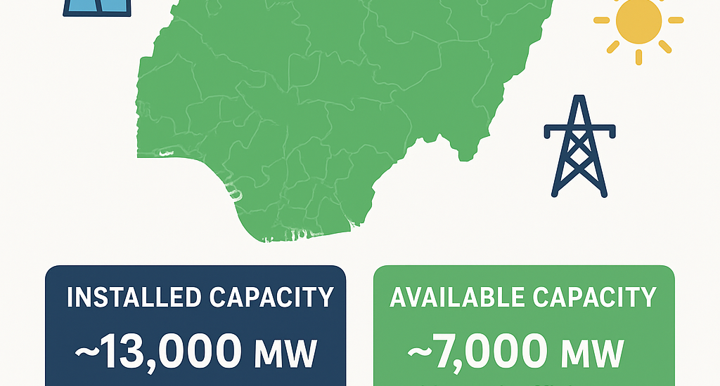 Nigeria power infographics
