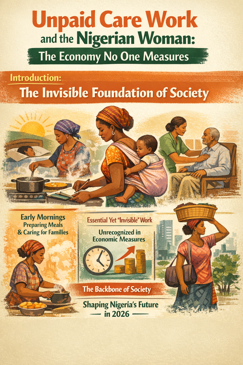 Unpaid Care Work and Nigerian Women Sustaining an Economy No One Measures